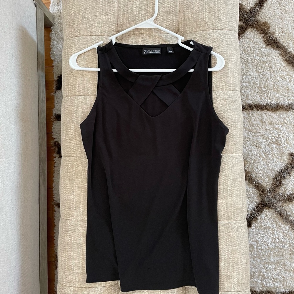 Black dress shirt for professional attire